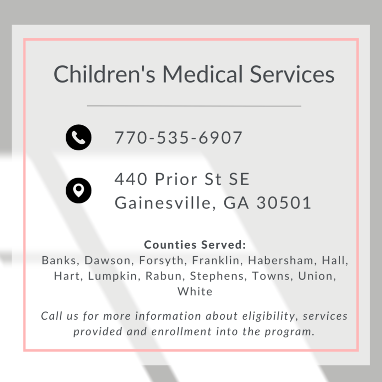 Children’s Medical Services District 2 Public Health